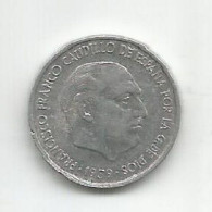 SPAIN 10 CENTIMOS 1959 - 10 Centesimi