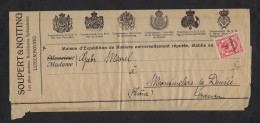 1911  LUXEMBOURG PREO Nr. 78 GUILLAUME Sur Bande De Journal (details & état Voir 3 Scans) ! RRRRR  LOT 314 - Preobliterati