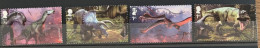 GROSSBRITANNIEN GRANDE BRETAGNE GB 2024 THE AGE OF THE DINOSAURS SET 4V USED SG 5137-40 - Used Stamps