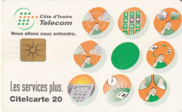 PHONE CARD COSTA D'AVORIO  (E12.22.3 - Ivoorkust