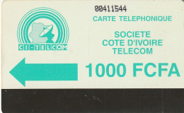 PHONE CARD COSTA D'AVORIO  (E12.22.1 - Ivoorkust