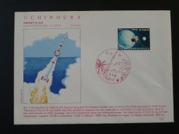 Lettre Cover Espace Space Launch Of Rocket K-10-8 Uchinoura Japon Japan 1972 Ref 98493 - Asia