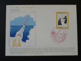 Lettre Cover Espace Space Launch Of Rocket K-9M41 Uchinoura Japon Japan 1973 Ref 98494 - Asia