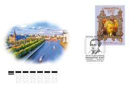 2024 3485 Russia FDC The 300th Anniversary Of The Birth Of Immanuel Kant, 1724-1804 MNH - FDC