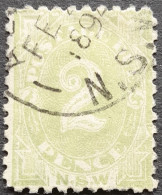 Nouvelle Galles Du Sud New South Wales Australie Australia 1891 Taxe Tax Revenue Stamp Yvert 3 O Used - Oblitérés