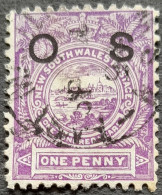 Nouvelle Galles Du Sud New South Wales Australie Australia 1888 Sydney Surchargé Overprinted OS  Yvert 21 O Used - Oblitérés
