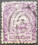Nouvelle Galles Du Sud New South Wales Australie Australia 1888 Sydney Yvert 59 O Used - Oblitérés