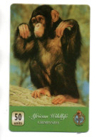 Africa Wildlife Singe Monkey Télécarte Angleterre Royaume-Unis Phonecard ( T 130) - [10] Colecciones