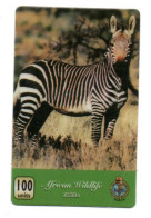 Africa Wildlife Zèbre  Télécarte Angleterre Royaume-Unis Phonecard ( T 132) - Collezioni