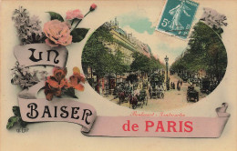 FRANCE - Paris - Un Baiser De Paris - Animé - Carte Postale Ancienne - Ile-de-France