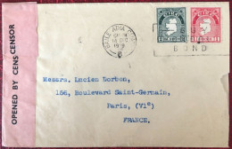 Irlande, Divers Sur Enveloppe Cachet Baile Átha Cliath (Dublin) 14.12.1939 + Censure - (W1602) - Cartas & Documentos