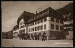 AK Vallorbe, La Gare, Bahnhof  - Vallorbe