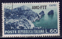 Italien / Triest Zone A - 1954 - Fremdenverkehr, Nr. 225, Gestempelt / Used - Used