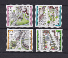 SUISSE 2000 TIMBRE N°1638/41 NEUF** SITES - Nuovi