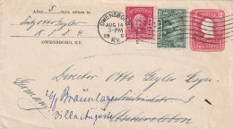 Etats Unis Entier Postal  Pour L'Allemagne 1907 - 1901-20