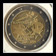 SLOVENIA 2014, 2 Euro COMMEMORATIVE UNC - Slovenië