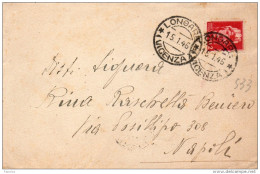 1946  LETTERA CON ANNULLO  LONGARE VICENZA - Poststempel