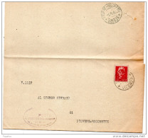 1946  LETTERA CON ANNULLO  SANTORSO VICENZA + PIOVENE ROCCHETTE - Poststempel