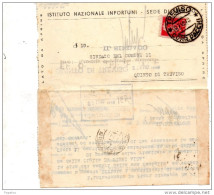 1945 LETTERA CON ANNULLO TREVISO - Poststempel