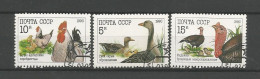 Russia 1990 Farm Birds  Y.T. 5764/5766 (0) - Gebruikt