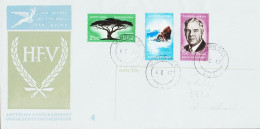 1967. SOUTH WEST AFRICA.  DR H. F. VERWOERD Set With 3 Stamps On FDC WINDHOEK 6 I 67. (Michel 329-331) - JF546591 - Südwestafrika (1923-1990)