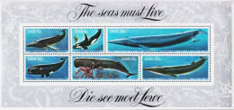 1980. SOUTH WEST AFRICA.  Whales  In Block. Never Hinged.  (MICHEL Block 5) - JF546619 - Südwestafrika (1923-1990)