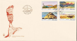 1982. SOUTH WEST AFRICA.  MOUNTAINS In Complete Set On FDC.  (MICHEL 524-527) - JF546625 - Südwestafrika (1923-1990)