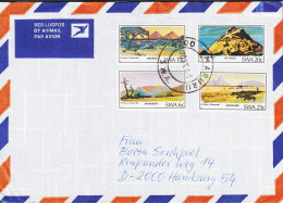 1982. SOUTH WEST AFRICA.  MOUNTAINS In Complete Set On Cover To Germany. (MICHEL 524-527) - JF546626 - Südwestafrika (1923-1990)