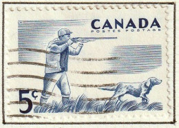 CANADA - Sports De Plein Air, Chasse - Y&T N° 294 - 1957 - MH - Oblitérés