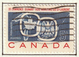 CANADA - Inauguration Vois Maritime Du St-Laurent - Y&T N° 314 - 1959 - Oblitéré - Oblitérés