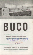 Catalogue BUCO 1952 Infoblattkatalog Spur 0 (32 Mm.)Spielarenfabrik A.Bucherer - En Allemand Et Français - Duits