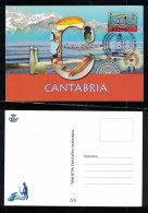 CANTABRIA 2019, TARJETA  EMISION MAXIMA 12 MESES 12 SELLOS, MATASELLOS CONMEMORATIVO - 1931-....