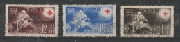 1943 - Croix Rouge Mi No 757/759 - Usati