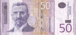 BILLETE DE SERBIA DE 50 DINARA DEL AÑO 2005 (BANKNOTE) - Serbie