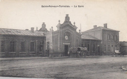 CPA ( 62)SAINT POL    La Gare - Saint Pol Sur Ternoise