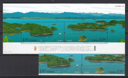 China 2008 - Landscapes - LAKE QIANDA - MNH - Nuevos