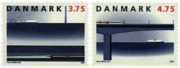 96499 MNH DINAMARCA 1997 INAUGURACION DE LA COMUNICACION FERROVIARIA - Nuevos