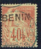 BENIN	1892	OBL			Y&T	11 - Usati