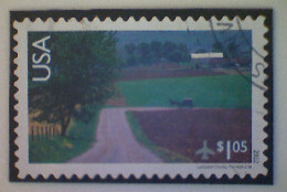 United States, Scott #C150, Used(o), 2012 Air Mail, Amish Horse And Buggy, $1.05, Multicolored - 3a. 1961-… Gebraucht