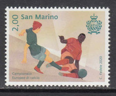 2020 San Marino European Football Championship  Complete Set Of 1  MNH @ BELOW FACE VALUE - Neufs