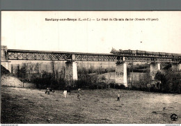 N°28642 Z -cpa Savigny Sur Braye -le Pont Du Chemin De Fer- - Ouvrages D'Art