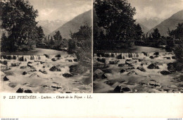 N°28258 Z -carte Stéréoscopique Des Pyrénées  -Luchon- - Stereoskopie