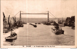 N°28984 Z -cpa Rouen -remorqueur Et Navire De Commerce- - Remolcadores