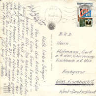 GR+ Griechenland 1987 Mi 1658 Auf PK Rhodos - Lettres & Documents