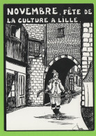 ILLUSTRATEUR: J. LARDIE - 59 - LILLE  - FETE DE LA CULTURE - NOVEMBRE - Lardie