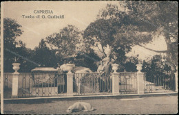 Ch628 Cartolina Caprera Tomba Di G.garibaldi Provincia Di Sassari - Sassari