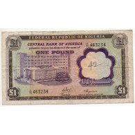 Nigéria 1 Pound 1968 Pick 12b - Nigeria