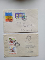 V0381 ROMANIA  Lot Of 2 Covers - 1965 - Cartas & Documentos