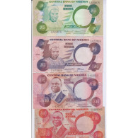 LOT DE 7 BILLETS DU NIGERIA L'ART DES GENTS NUMISMATIQUE AVIGNON - Nigeria