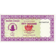 Zimbabwe 50000 Dollars 31 Décembre  2006 Pick 32 - Simbabwe